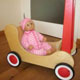 Poppenwagen met pop